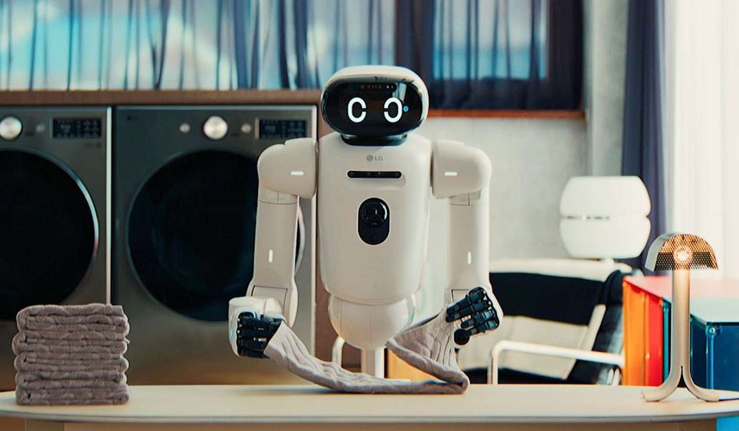 Robô LG, CLOiD, apresentado na CES 2026