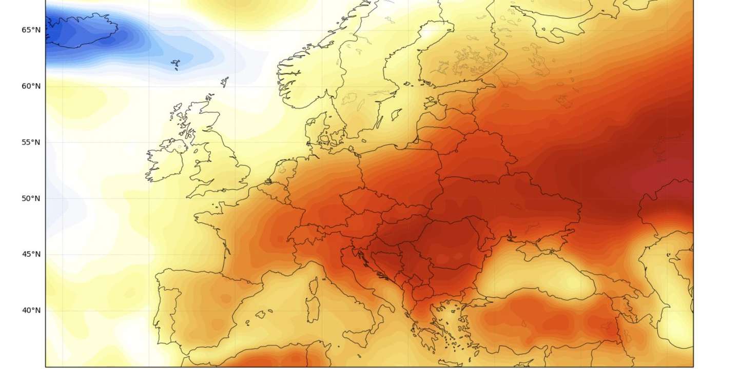 A anomalia de temperaturas para este inverno prevista pelos modelos chega mais 1,5ºC