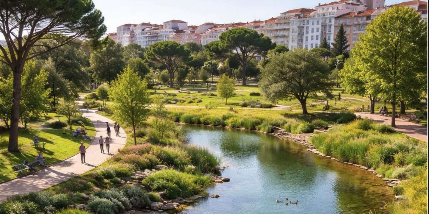 Uma das imagens modelo do projeto para as cidades portuguesas
