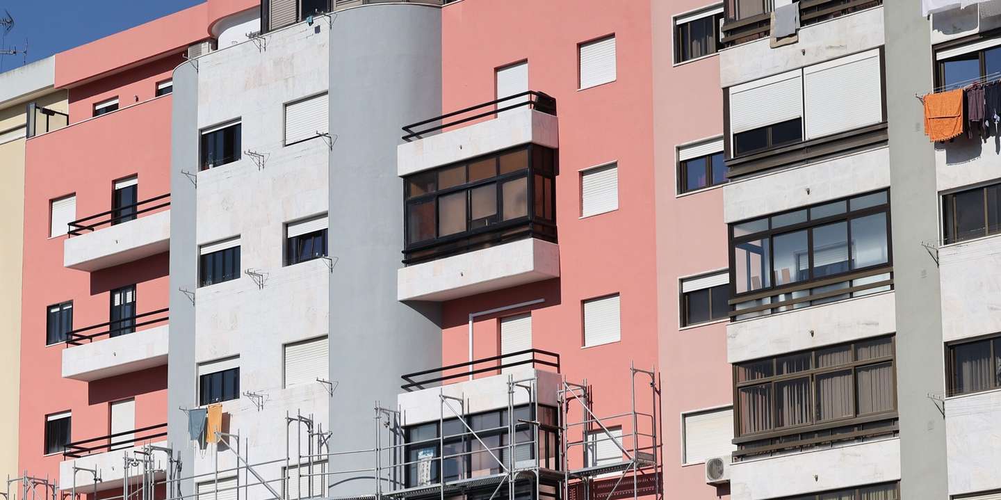 Prédios construidos em Lisboa, 03 de março de 2023. ANTÓNIO COTRIM/LUSA