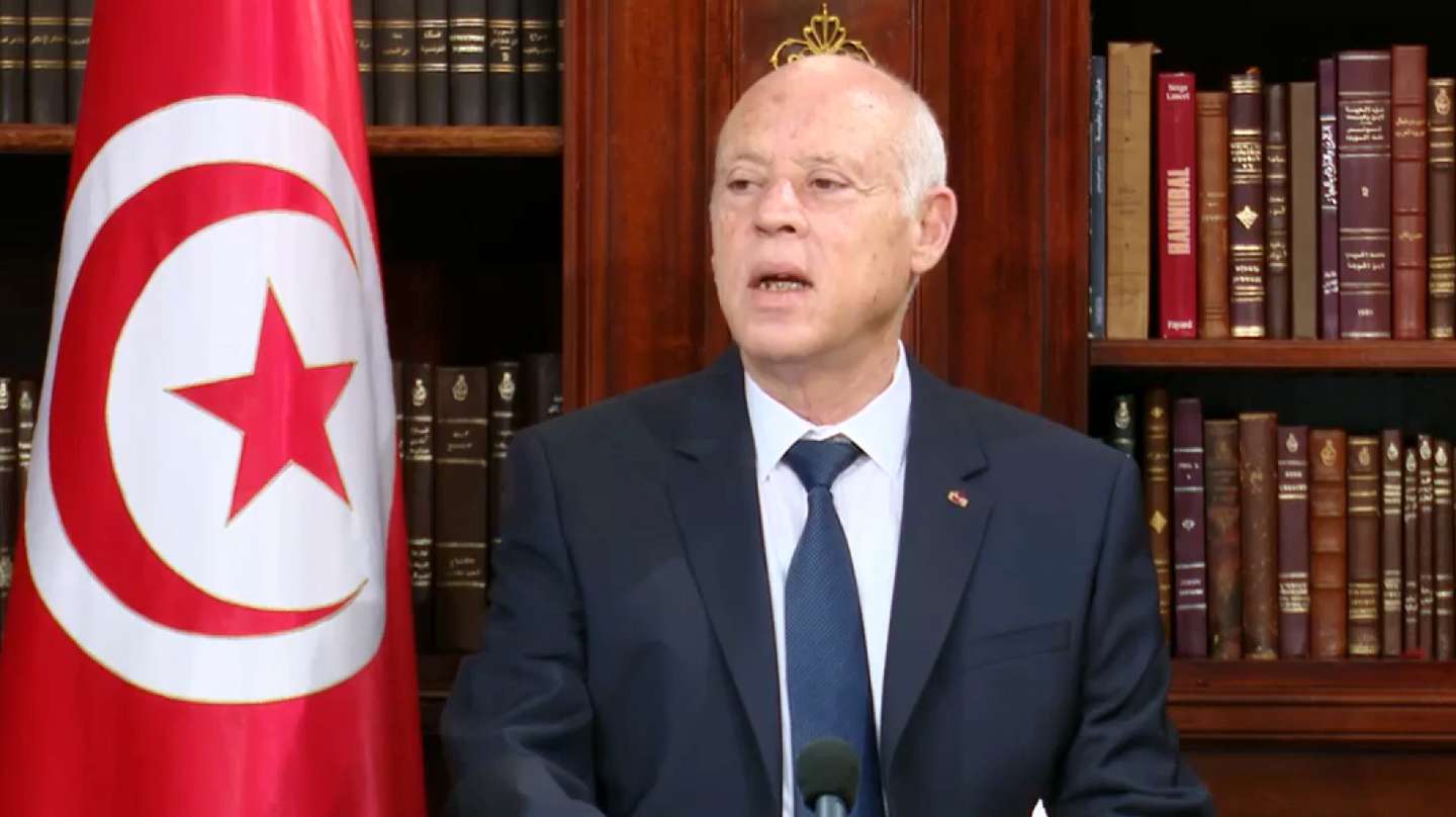 Tunisian President Kais Saied