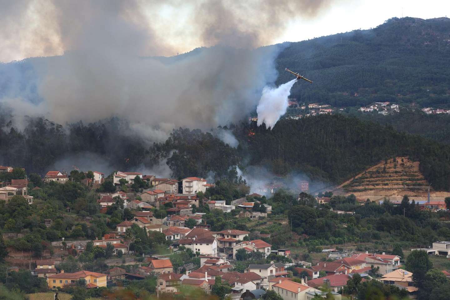 Incêndio em Sever do Vouga, Aveiro