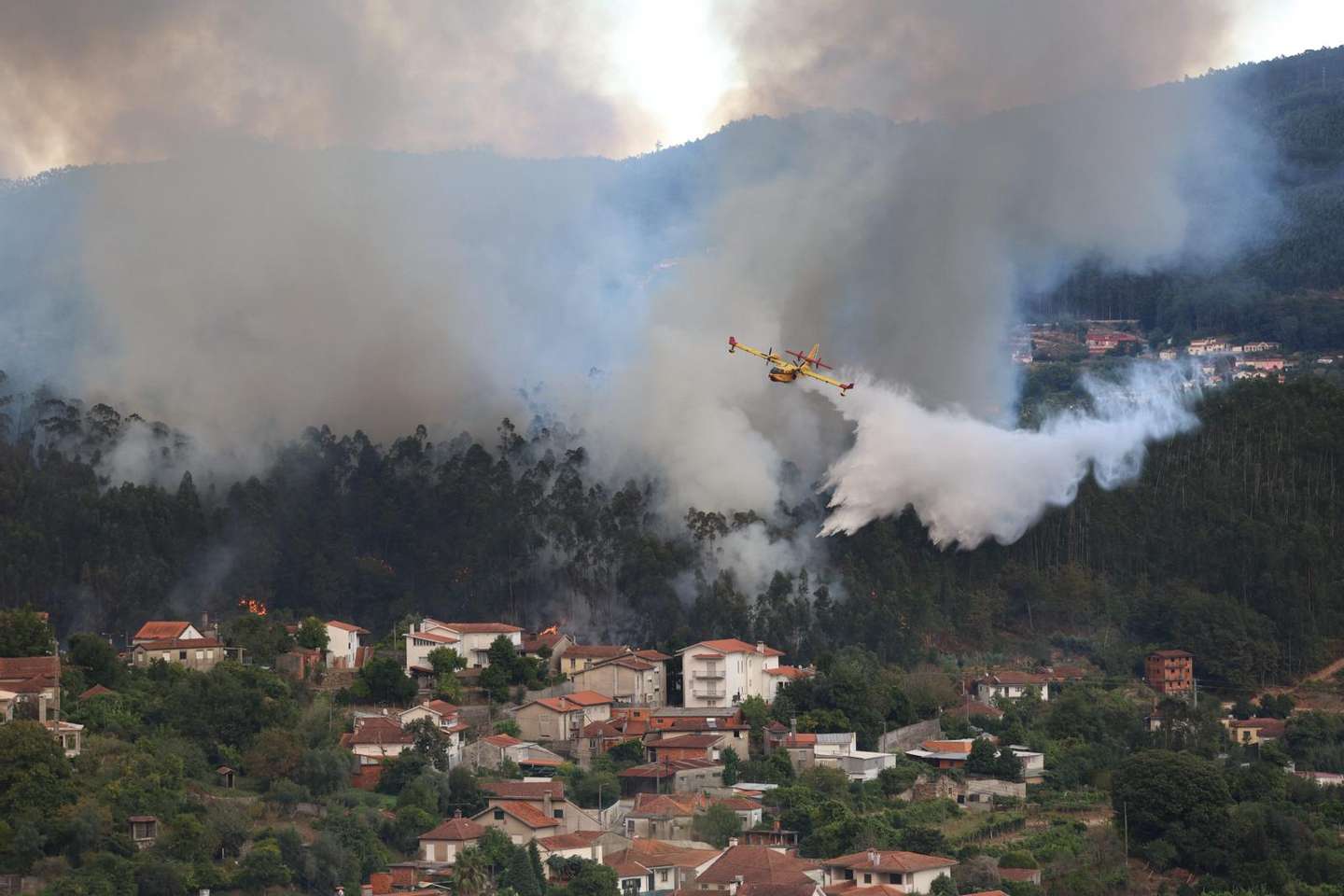 Incêndio em Sever do Vouga, Aveiro