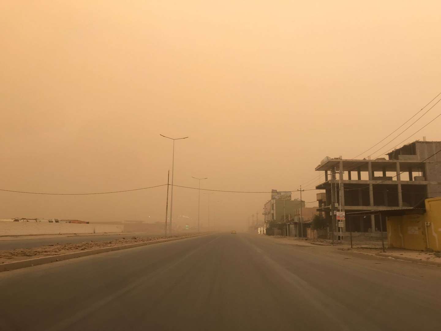 Sandstorm in Iraq