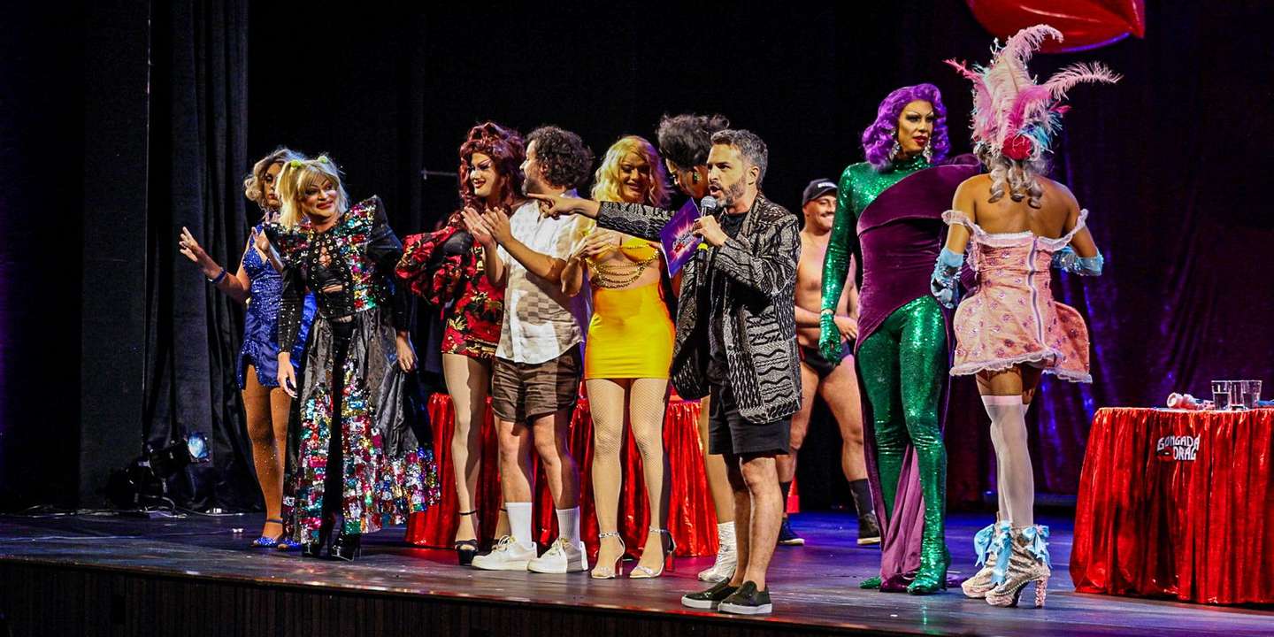 Espectáculo Gongada Drag Brasil LGBT