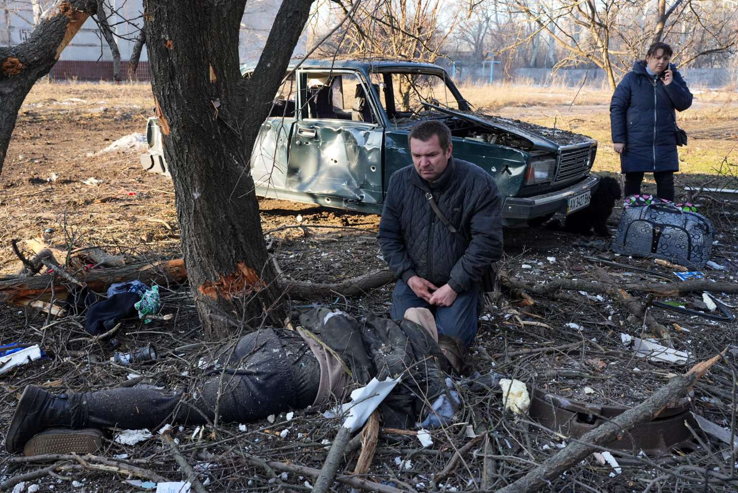 Airstrikes hit Kharkiv, Ukraine