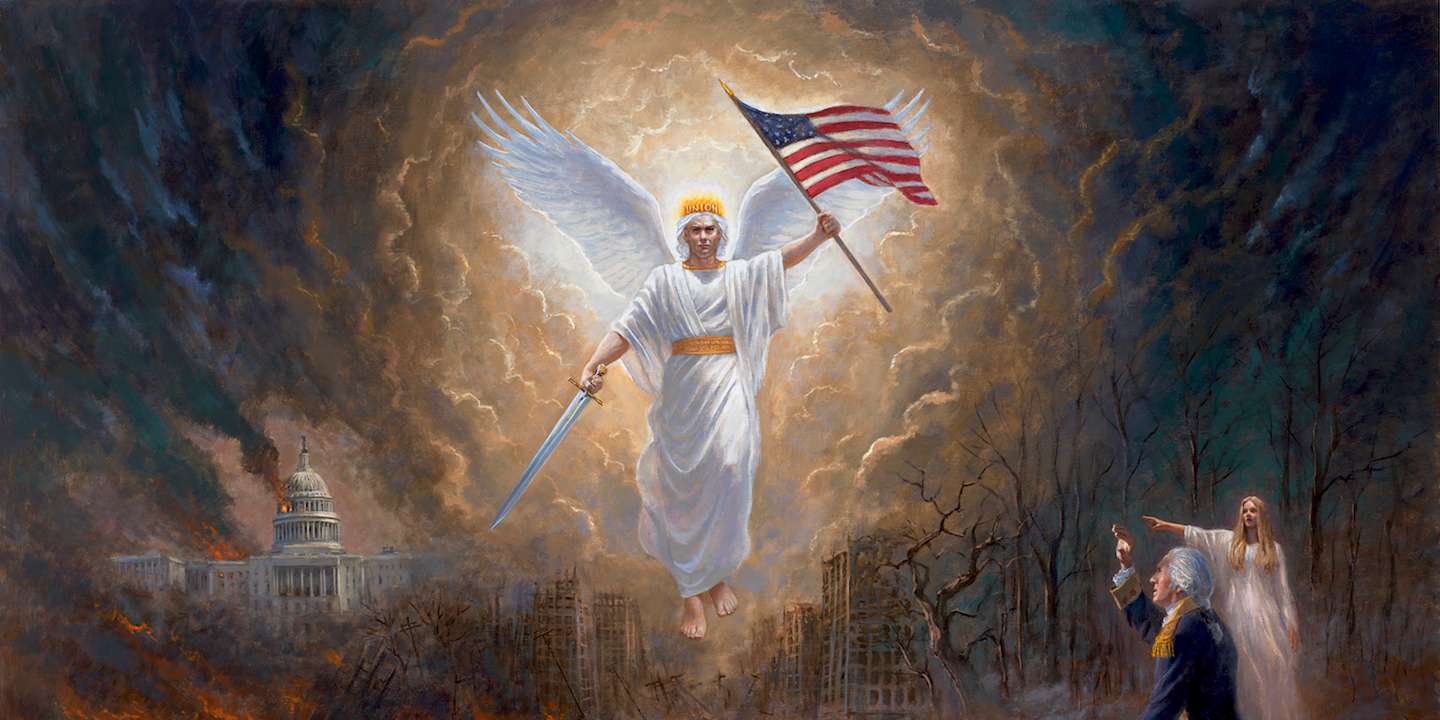 “O anjo da liberdade: A visão de George Washington”, por Jon McNaughton