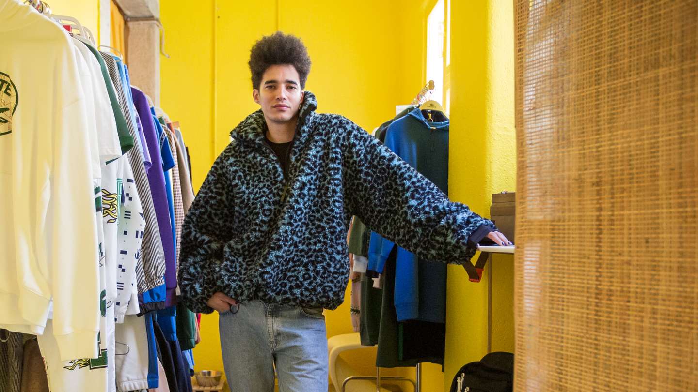 Entrevista a Luís Borges, modelo internacional e diretor criativo da marca Call Me Gorgeous. 24 de Fevereiro de 2023 Showpress Moda LIsboa, Lisboa TOMÁS SILVA/OBSERVADOR