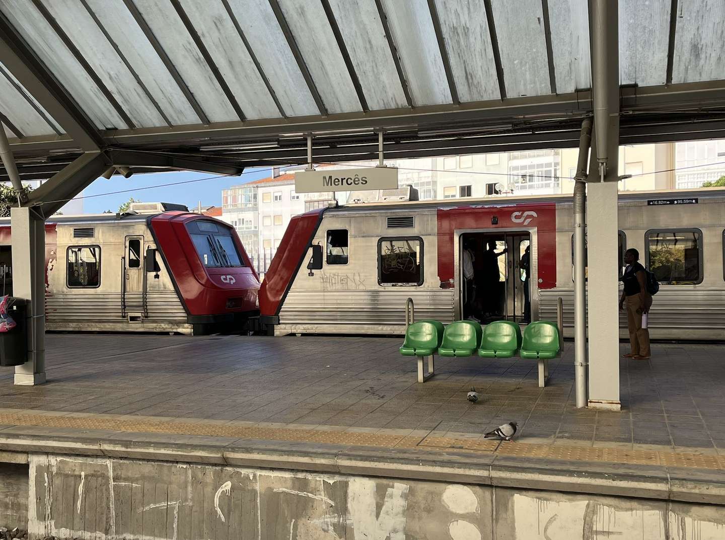 Greve geral, 3 de junho de 2026, estação Mercês, Linha de Sintra