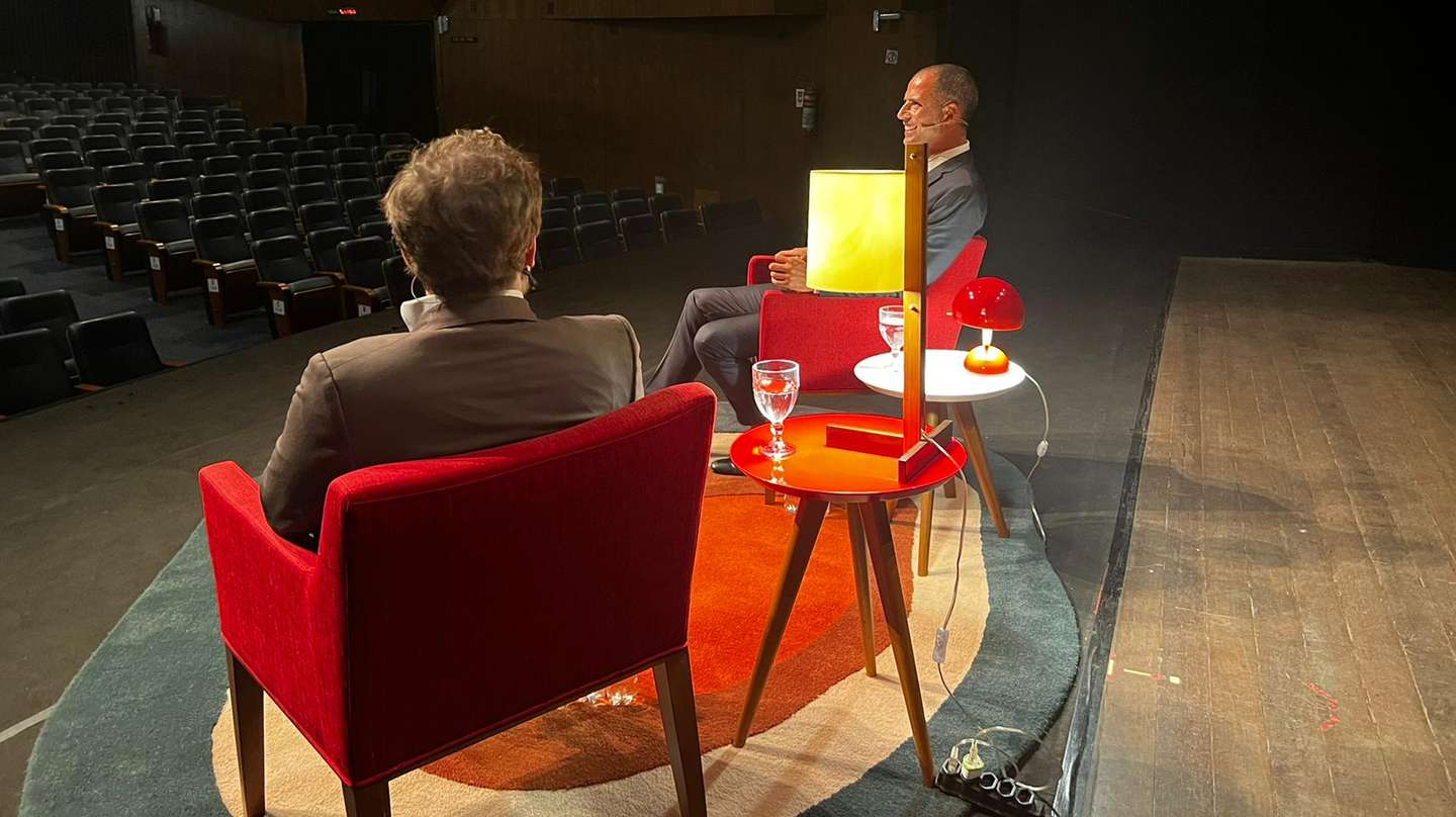 Ricardo Araújo Pereira e Gregório Duvivier