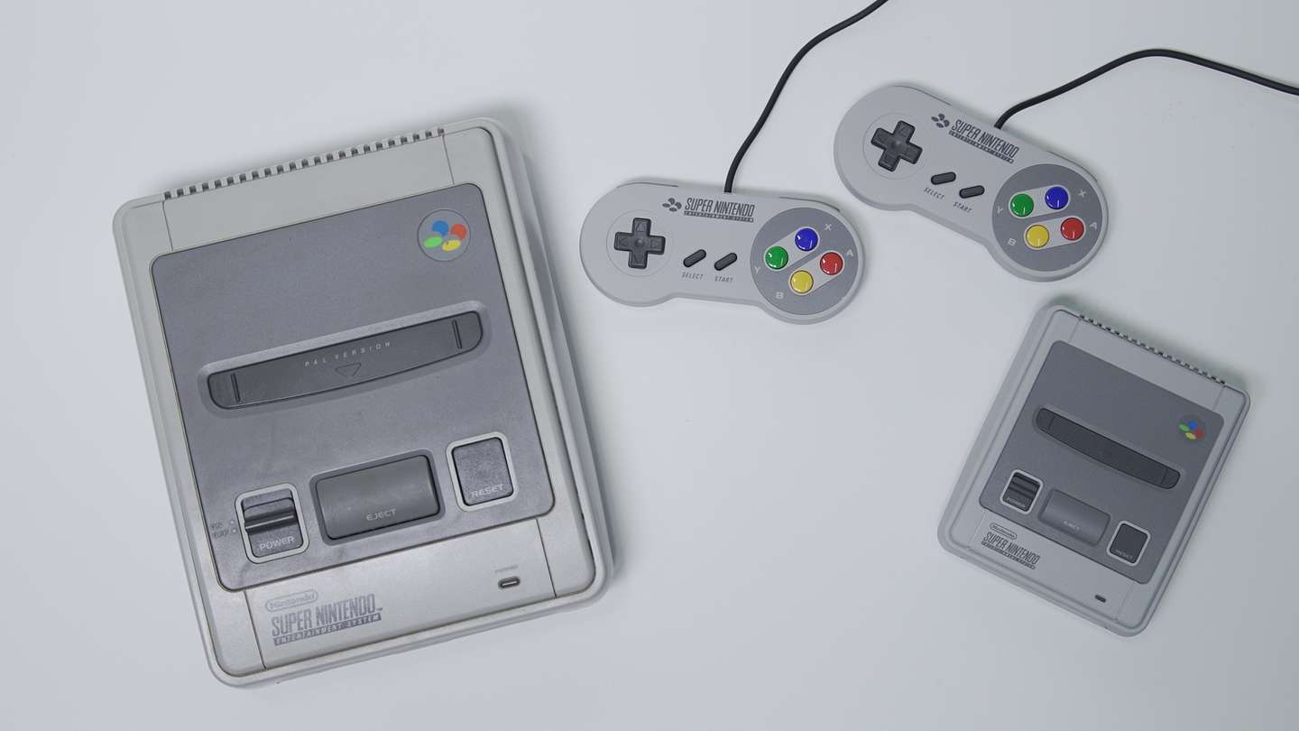 SNES Mini e grande