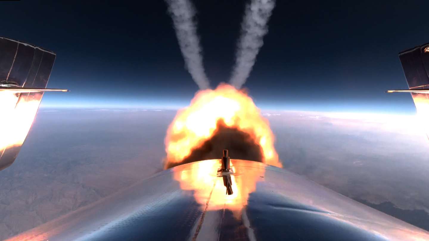 Richard Branson's Unity22 space voyage
