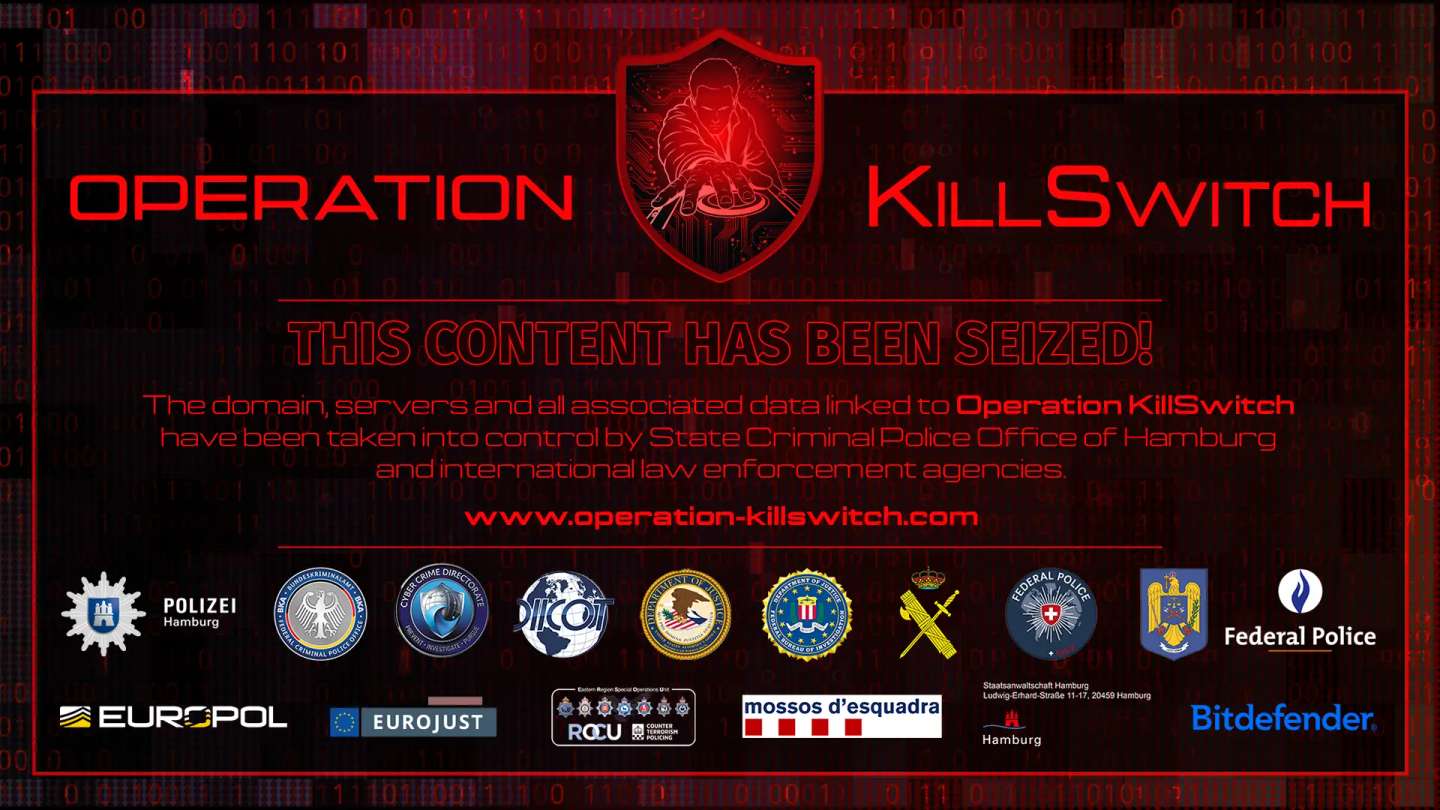 Operação KillSwitch da Europol
