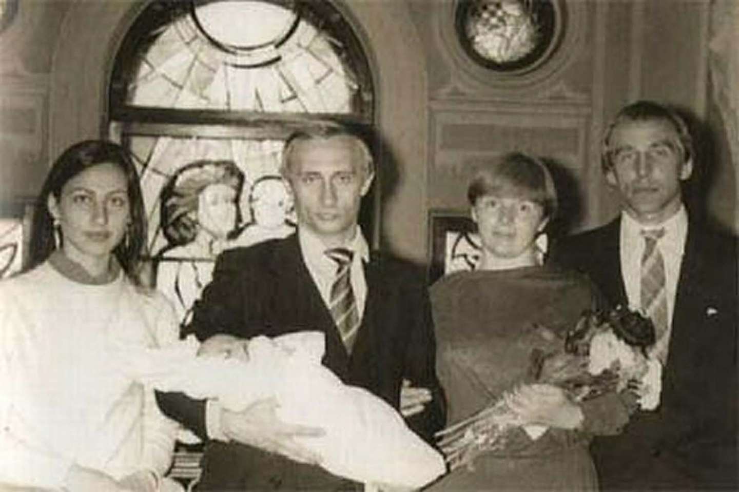 batizado Roldugin e Putin