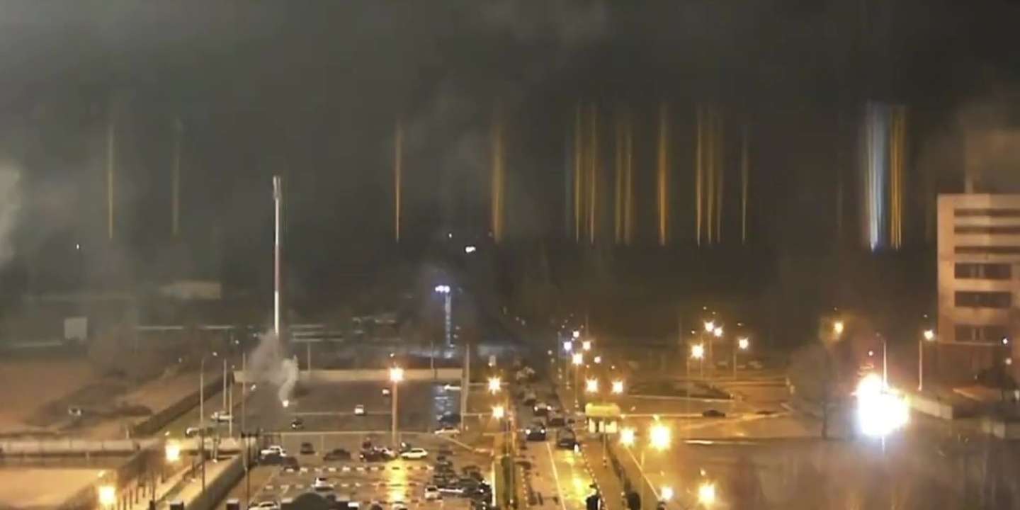 Fire breaks out at site of Zaporizhzhia nuclear power plant in Ukraine