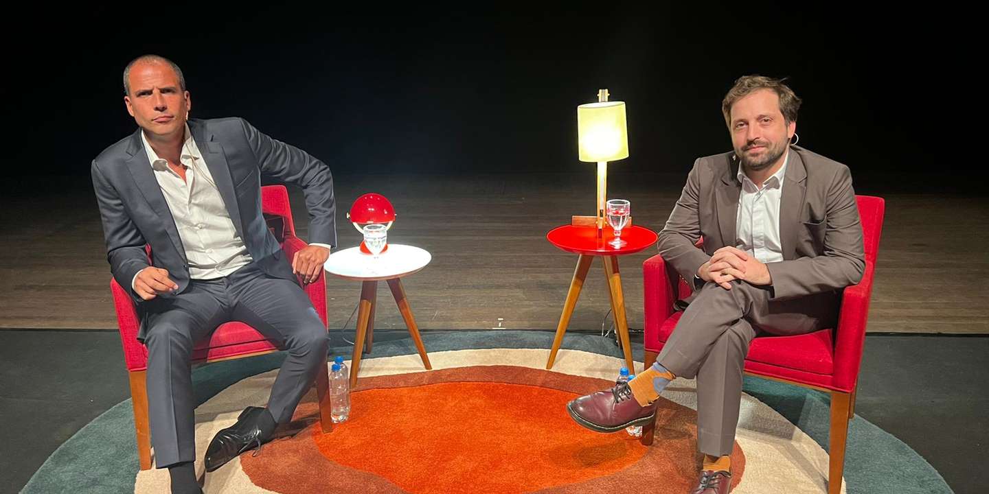 Ricardo Araújo Pereira e Gregório Duvivier