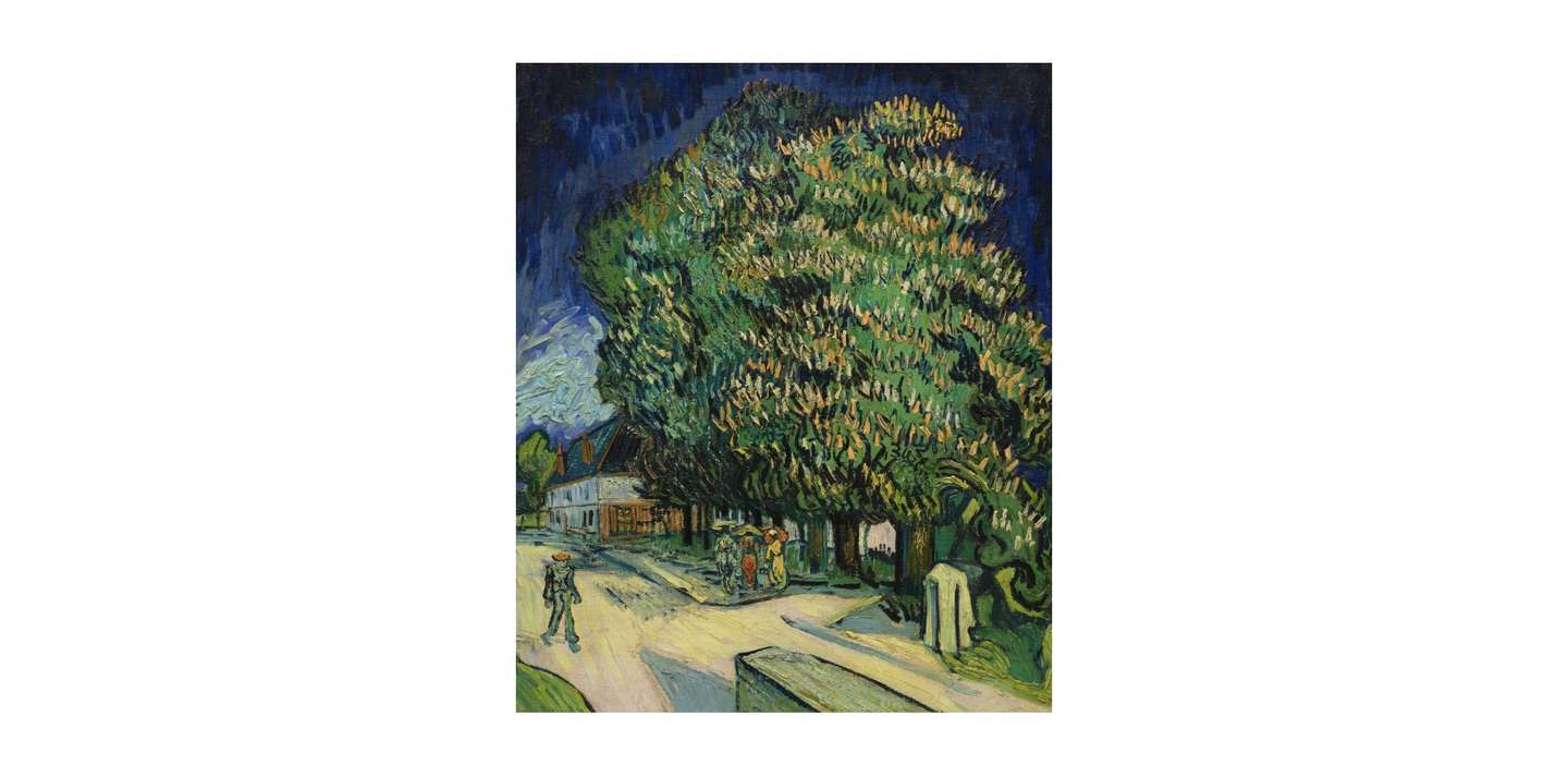 Vincent van Gogh Châtaigniers en fleurs