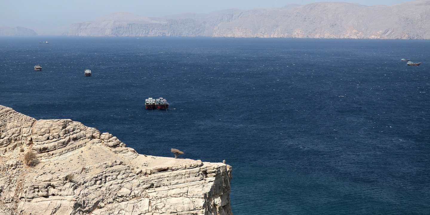 epa12194513 Ships in the Strait of Hormuz as seen from Khasab, Musandam Governorate, Oman, 24 June 2025. The Iranian parliament approved a measure to close the Strait of Hormuz following US strikes on three of Iran's key nuclear sites on 22 June 2025. Israel and Iran have been exchanging fire since Israel launched strikes across Iran on 13 June 2025.  EPA/ALI HAIDER
