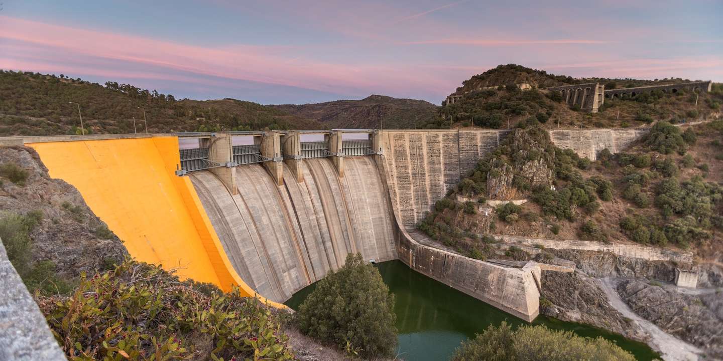 Barragem da Bemposta em Mogadouro, 26 de setembro 2017. PEDRO SARMENTO COSTA/LUSA