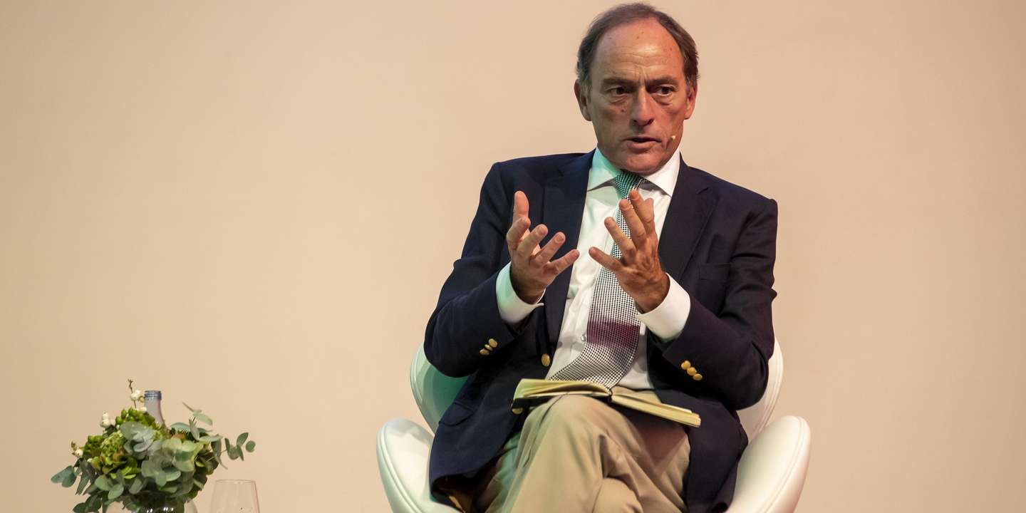O vice-primeiro-ministro e ministro de Estado e dos Negócios Estrangeiros dos XV e XVI Governos, Paulo Portas, durante o debate "O Turismo na atual geoestratégia mundial", no auditório da Fundação Champalimaud, em Lisboa, 27 de setembro 2022. JOSÉ SENA GOULÃO/LUSA
