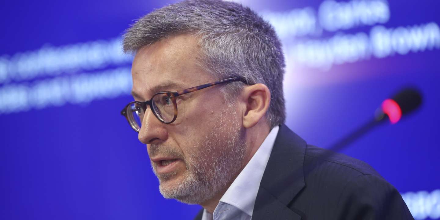 epa12520008 Lisbon Mayor Carlos Moedas attends a press conference at Web Summit Lisbon 2025 in Lisbon, Portugal, 12 November 2025. Web Summit 2025, considered the world’s largest technology conference, runs from 10 to 13 November.  EPA/ANTONIO PEDRO SANTOS