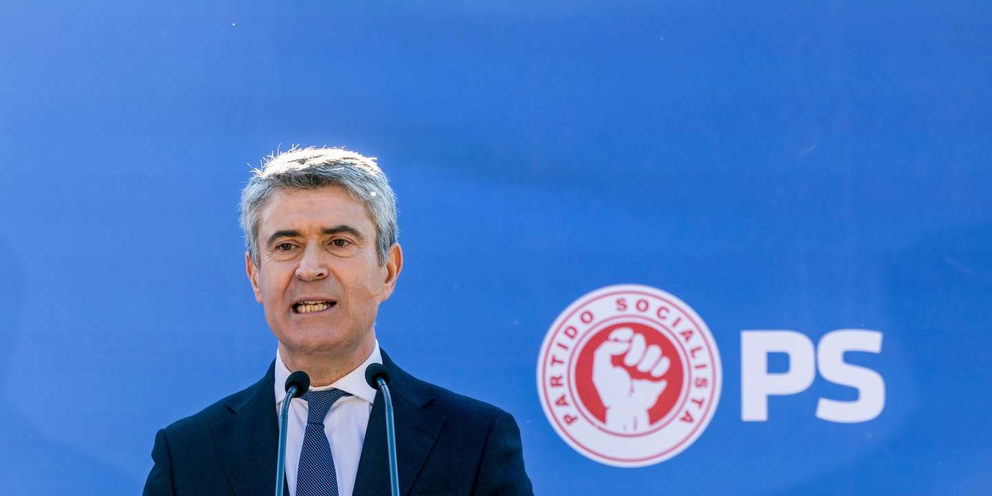 O secretário-geral do Partido Socialista (PS), José Luis Carneiro, usa da palavra durante a apresentação pública da sua candidatura a secretário-geral do partido, na sede do PS, em Lisboa, 28 de fevereiro de 2026. JOSÉ SENA GOULÃO/LUSA