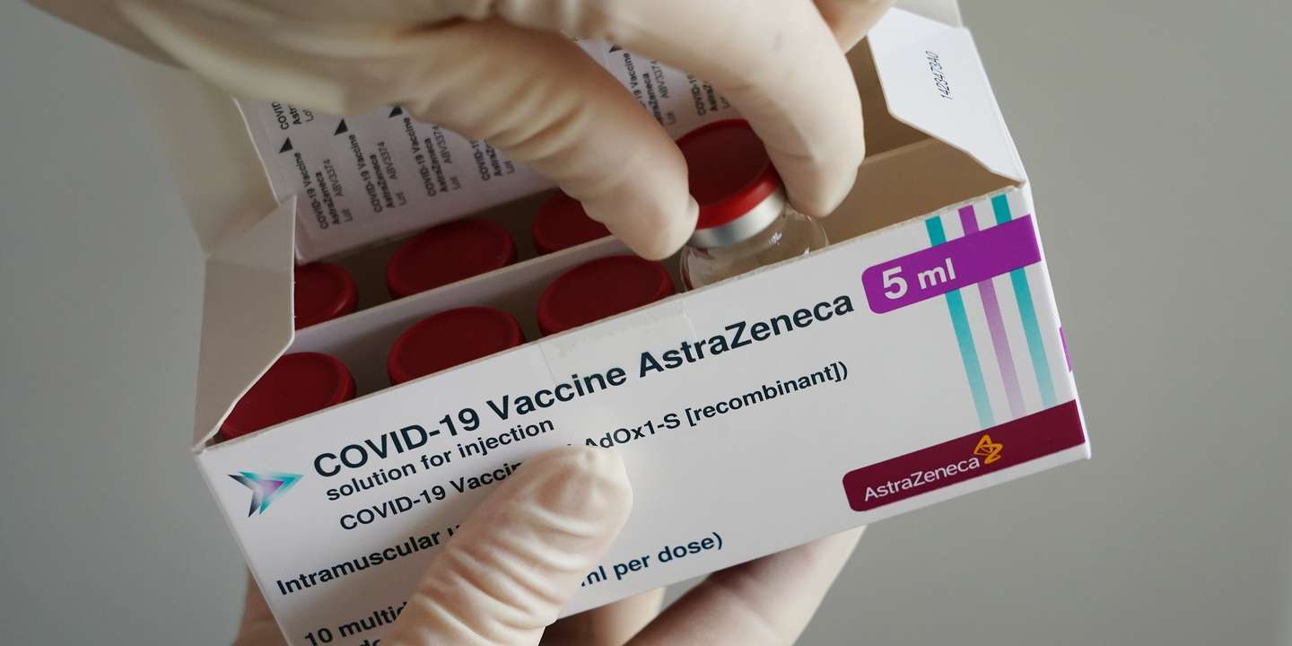 epa09048646   A nurse holds a vile of the AstraZeneca vaccine against COVID-19 during the inoculation of patients at a private medical practice as part of a pilot project in the state of Brandenburg during the coronavirus pandemic in Senftenberg, Germany, 03 March 2021. Several German states are allowing vaccinations against COVID-19 to begin in a limited number of private medical practices with the aim of expanding venues that offer the vaccines beyond the current mass vaccination centers. While Germany's vaccination rollout has been hampered by less than anticipated shipments of vaccine, the volume of shipments has begun increasing, leading to higher weekly numbers of vaccinations.  EPA/Sean Gallup / POOL