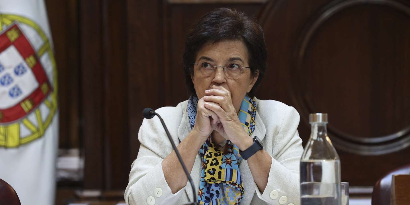 Provedora da Santa Casa da Misericórdia de Lisboa, Ana Jorge, ouvida na Comissão de Trabalho, Segurança Social e Inclusão a requerimento do grupo parlamentar do PSD, sobre a situação financeira da Santa Casa da Misericórdia de Lisboa,  Assembleia da República em Lisboa, 27 de fevereiro de 2023. MIGUEL A. LOPES/LUSA