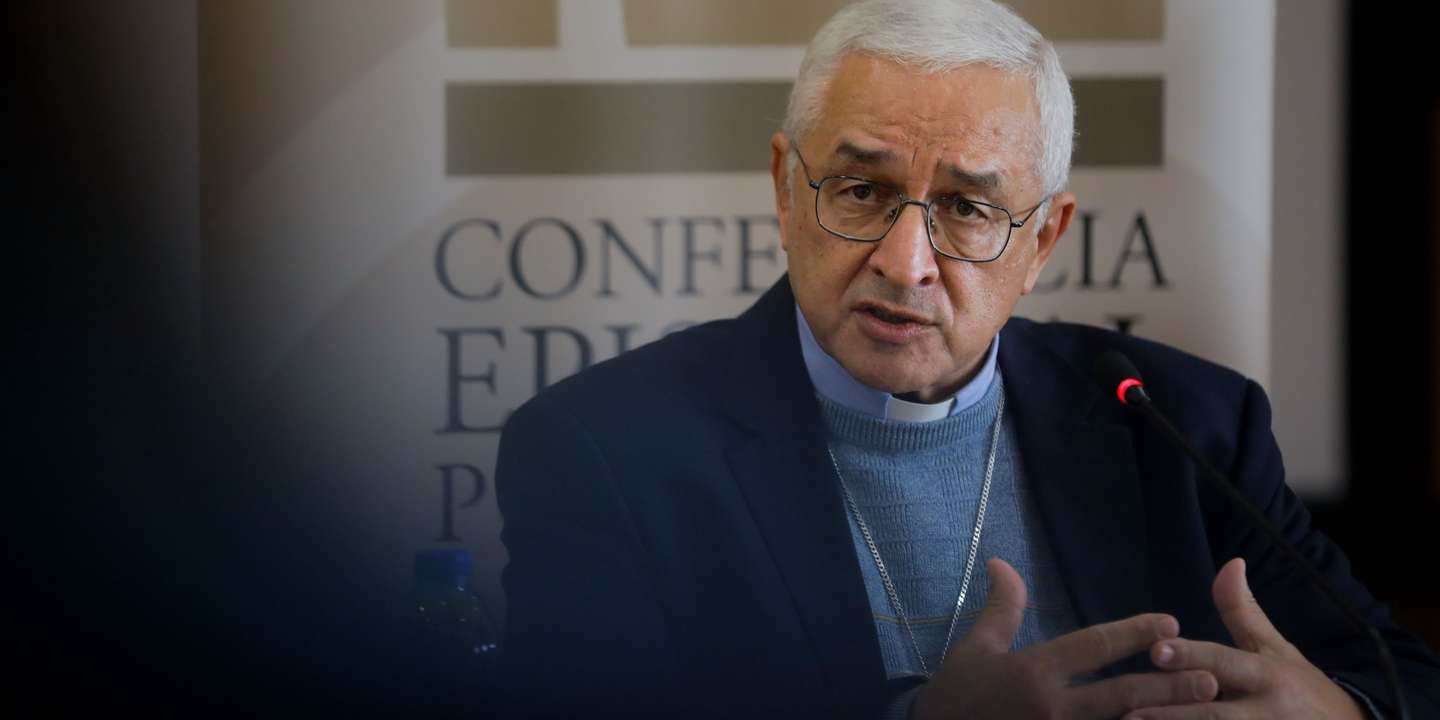 Dom José Ornelas Carvalho, presidente da Conferência Episcopal Portuguesa (CEF), participa na conferência de imprensa relativa aos trabalhos da 201.ª Assembleia Plenária da Conferência Episcopal Portuguesa que decorreu esta semana no Santuário de Fátima, 11 de novembro de  2021. PAULO CUNHA/LUSA