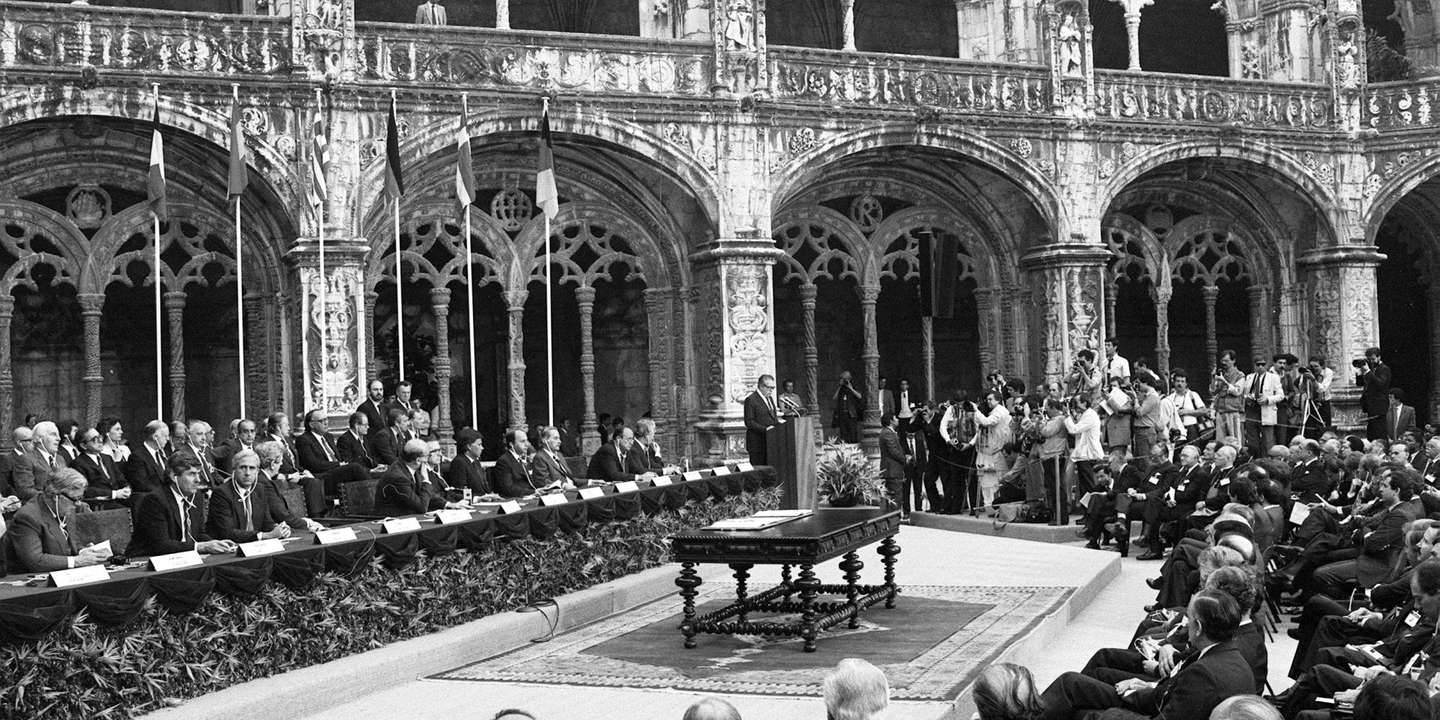 Portugal assinou o Tratado de Adesão à então CEE a 12 de junho de 1985, entrando para o bloco em 1986, há 40 anos