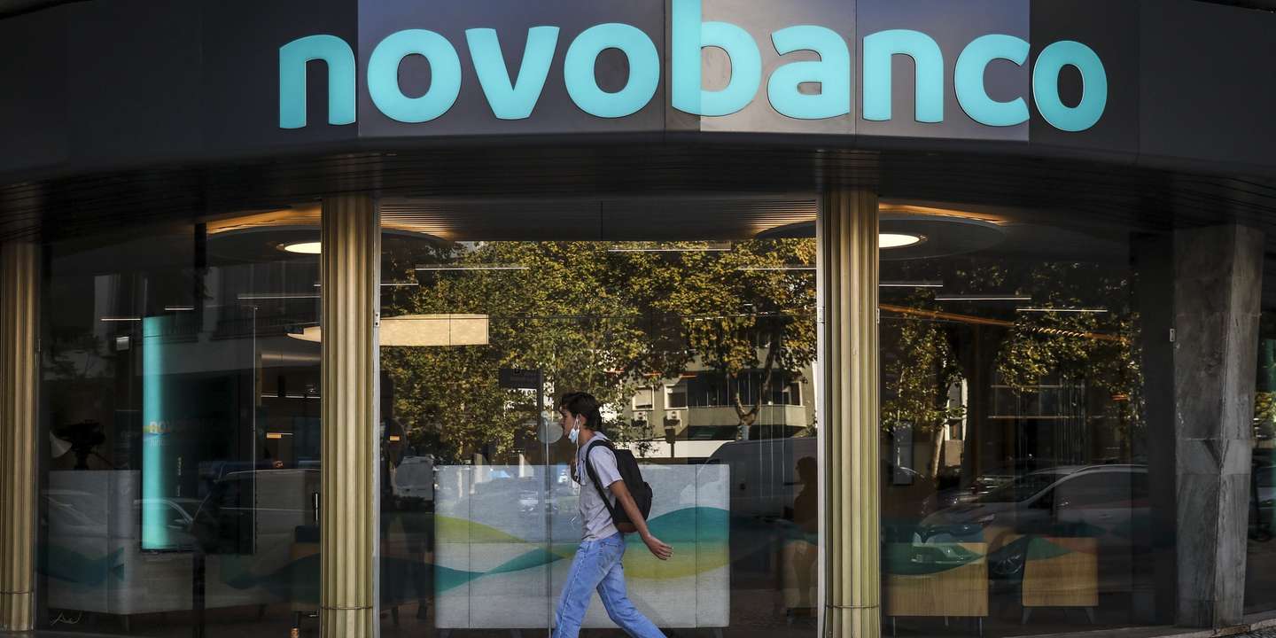 Nova imagem de marca do Novo Banco, em Lisboa, 25 de outubro de 2021. RODRIGO ANTUNES/LUSA