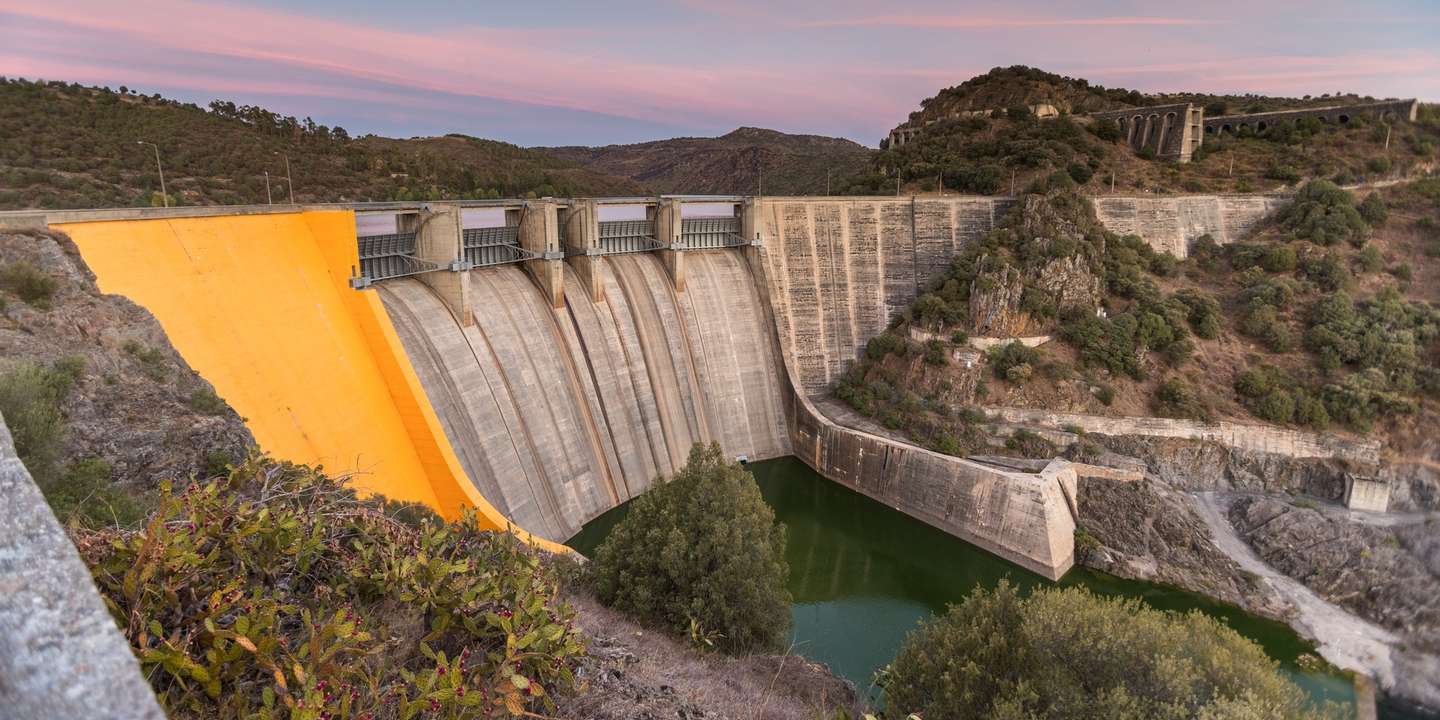 Barragem da Bemposta em Mogadouro, 26 de setembro 2017. PEDRO SARMENTO COSTA/LUSA