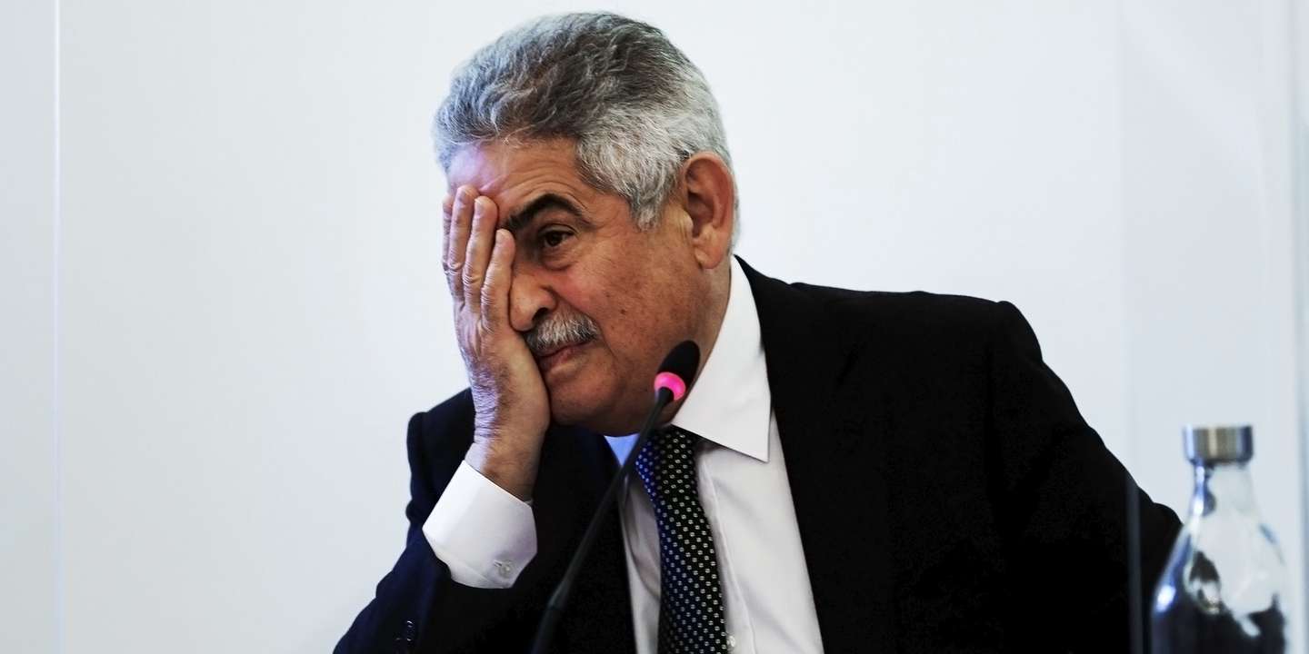 O presidente do Conselho de Administração da Promovalor, Luís Filipe Vieira, fala perante a Comissão Eventual de Inquérito Parlamentar às perdas registadas pelo Novo Banco e imputadas ao Fundo de Resolução, na Assembleia da República, em Lisboa, 10 de maio de 2021. ANTÓNIO COTRIM/LUSA