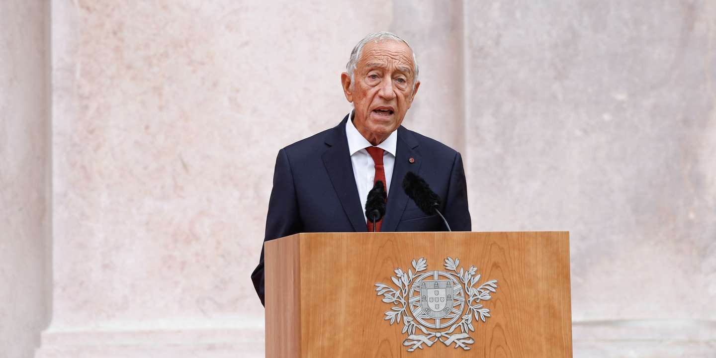 O Presidente da República, Marcelo Rebelo de Sousa, intervém durante as comemorações oficiais do Dia da Implantação da República Portuguesa, nos Paços do Concelho, em Lisboa, 05 de outubro de 2024. A Implantação da República Portuguesa foi o resultado de uma revolução organizada pelo Partido Republicano Português, que destituiu a monarquia constitucional e implantou um regime republicano em Portugal. ANTÓNIO PEDRO SANTOS/LUSA