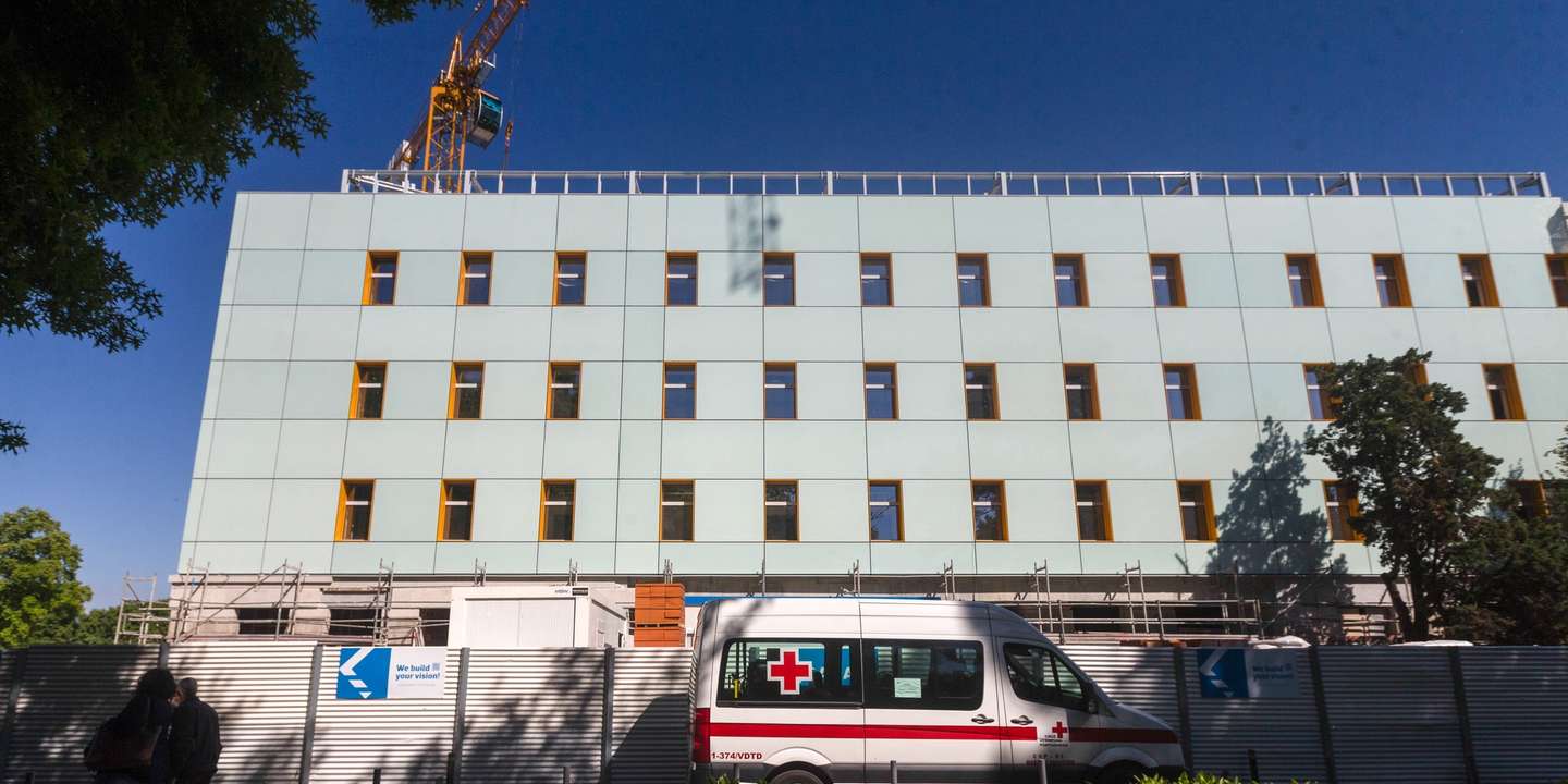 A nova ala pediátrica do Centro Hospitalar Universitário de São João, no Porto