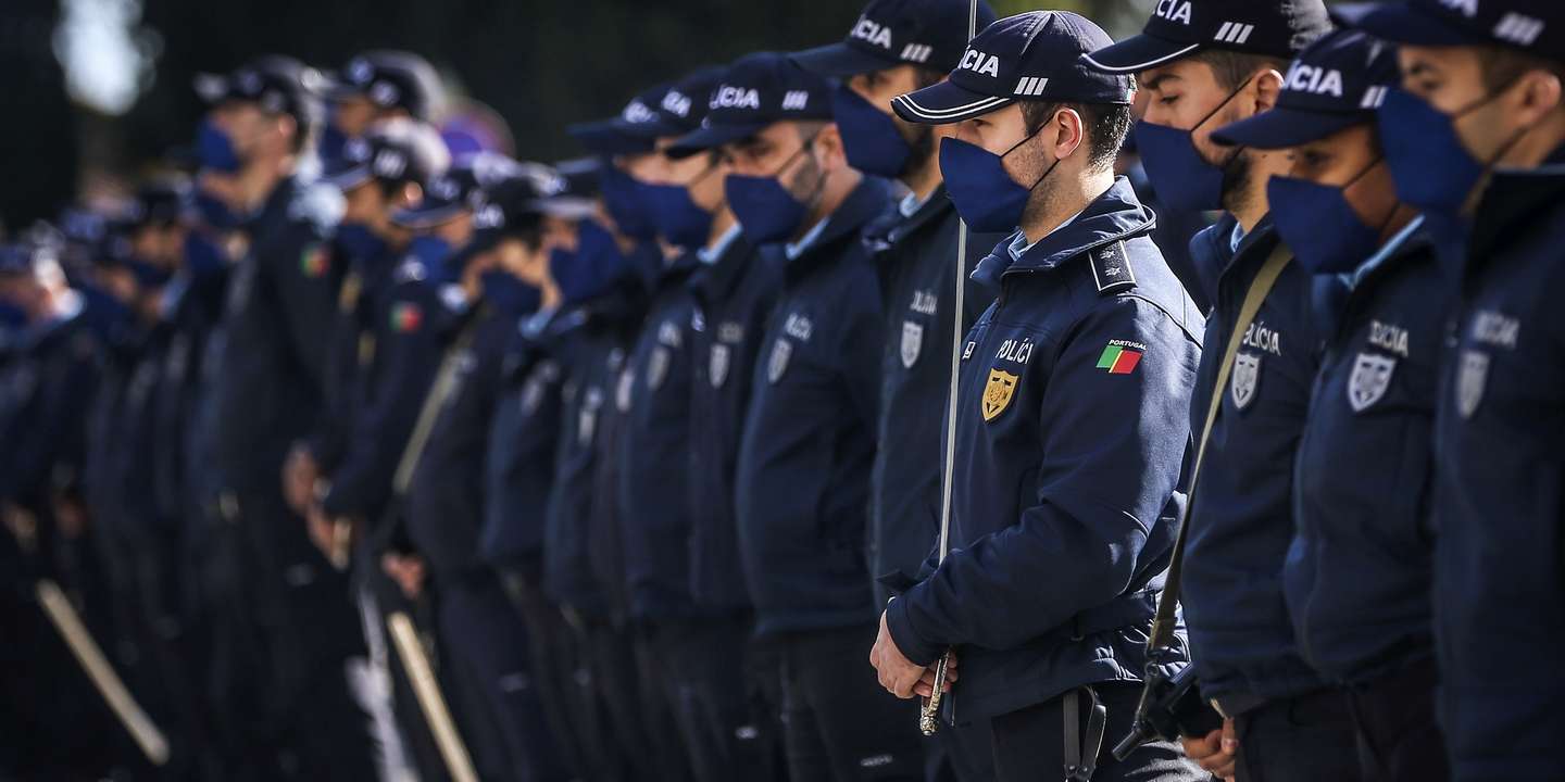 Cerimónia comemorativa do 154.º aniversário do Comando Metropolitano de Lisboa da Polícia de Segurança Pública (PSP), no Palácio da Ajuda, em Lisboa, 16 de novembro de 2021. RODRIGO ANTUNES/LUSA