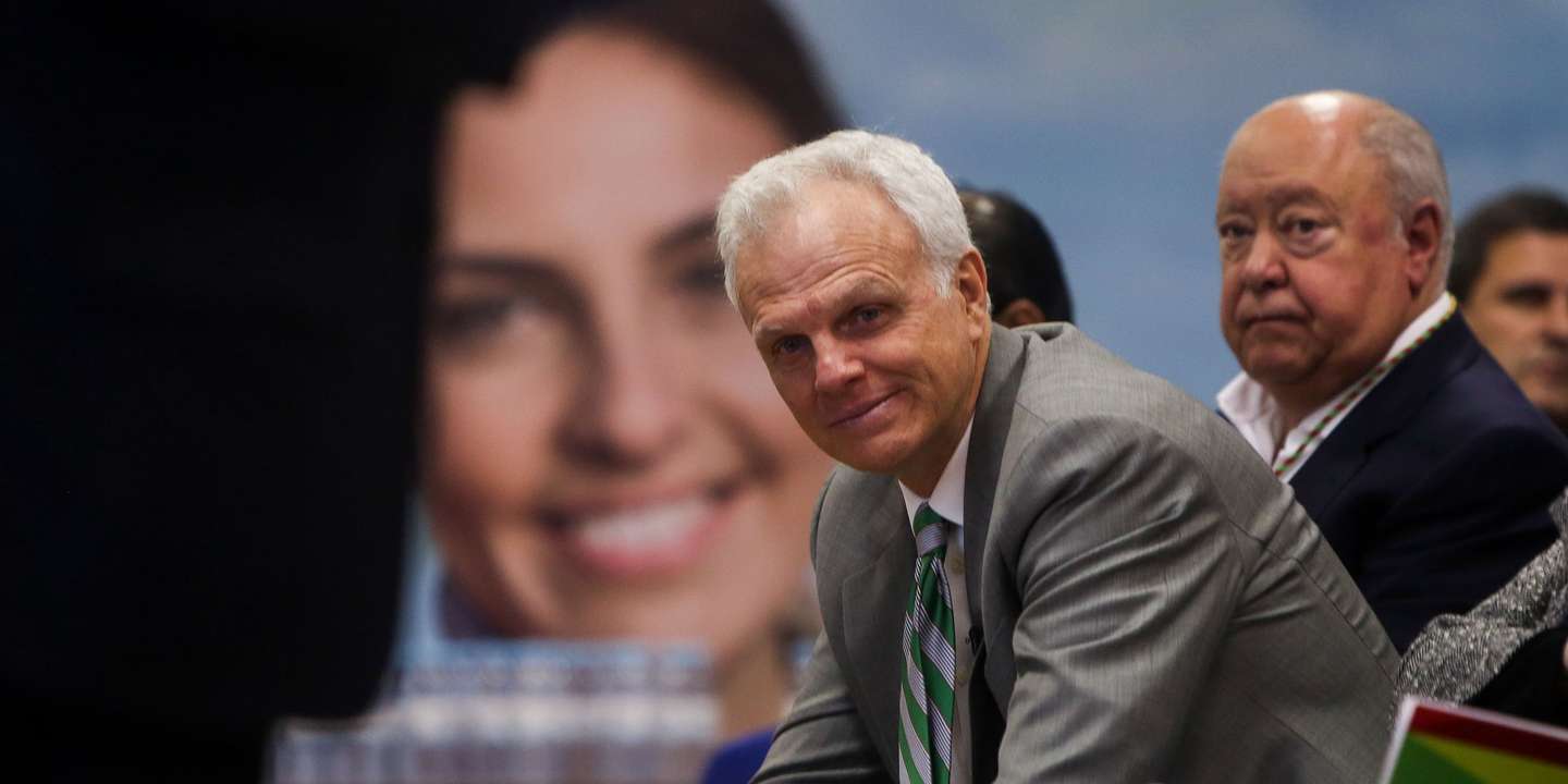 Acionista da TAP David Neeleman durante apresentação dos resultados de 2018 em Lisboa, 22 de março de 2019. NUNO FOX/LUSA