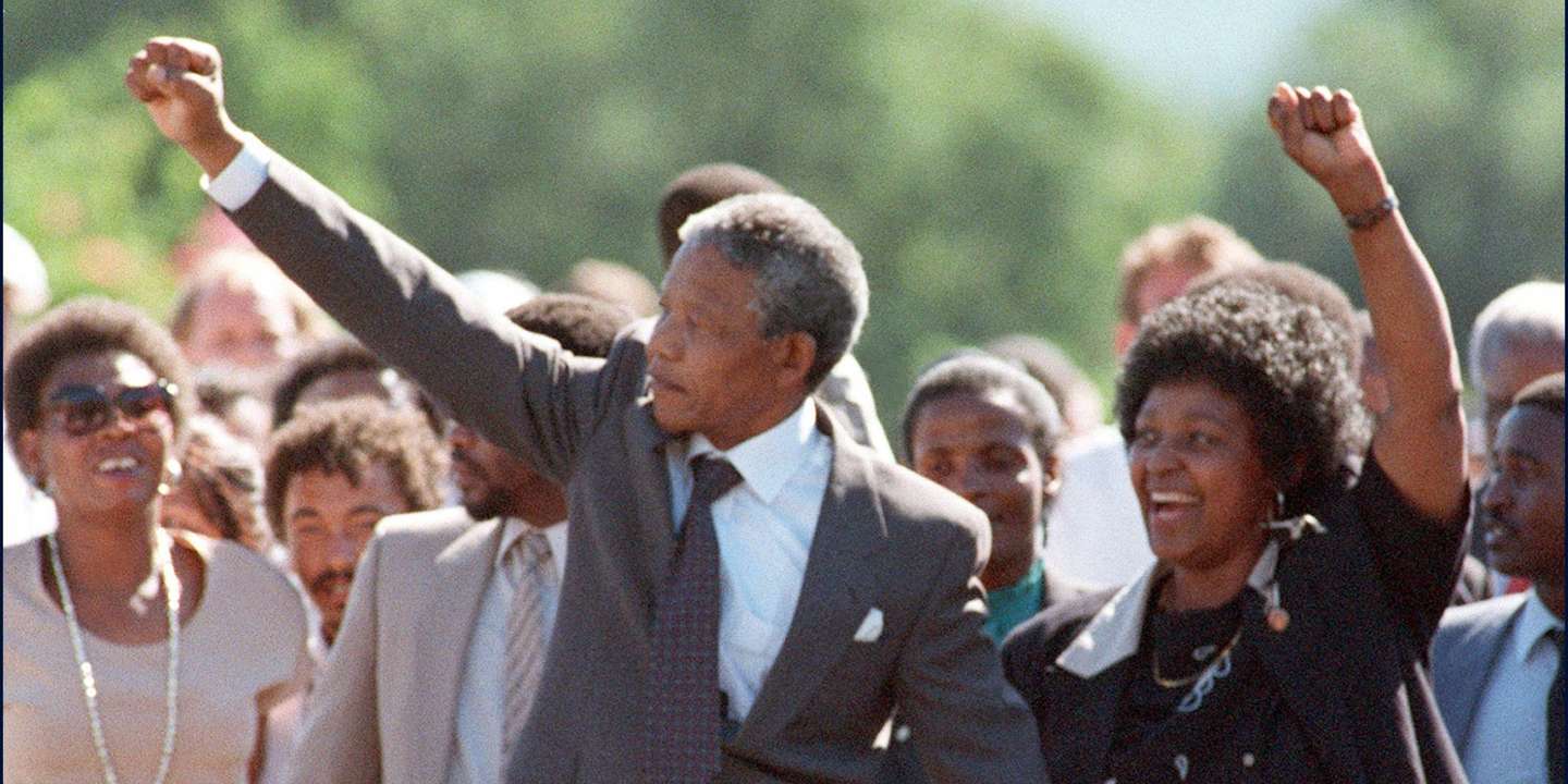 Nelson Mandela foi libertado há 35 anos