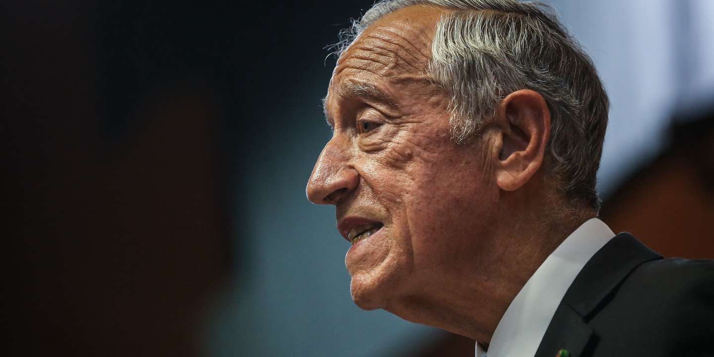 O Presidente da República, Marcelo Rebelo de Sousa discursa durante a cerimonia de abertura solene do Ano Letivo da Academia da Força Aérea, na Base Aérea N.º 1, em Sintra, 29 de novembro de 2022. RODRIGO ANTUNES/LUSA