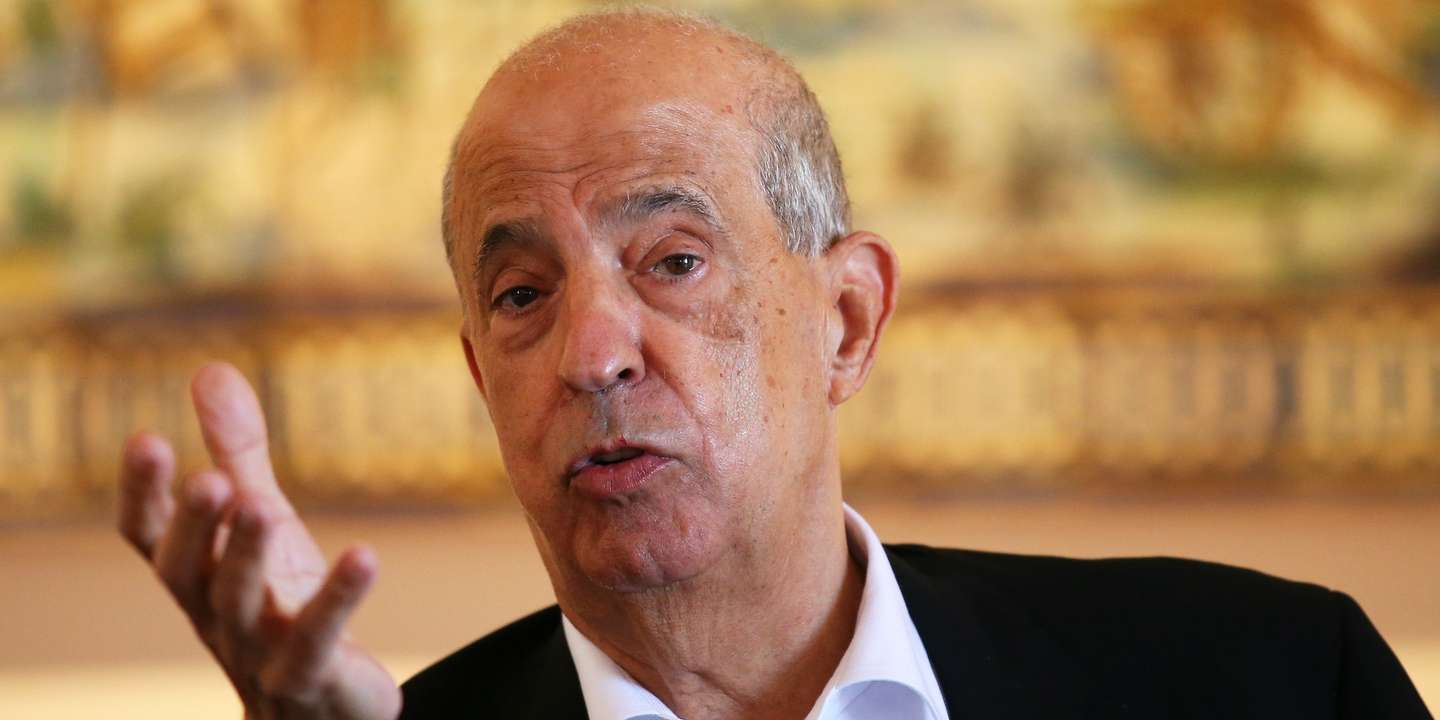 O comendador Joe Berardo, durante a apresentação à comunicação social do Museu Berardo Estremoz, dedicado ao azulejo, que abre ao público no dia 26 de julho com a exposição "800 Anos de História do Azulejo", Estremoz, 22 de julho de 2020. NUNO VEIGA/LUSA