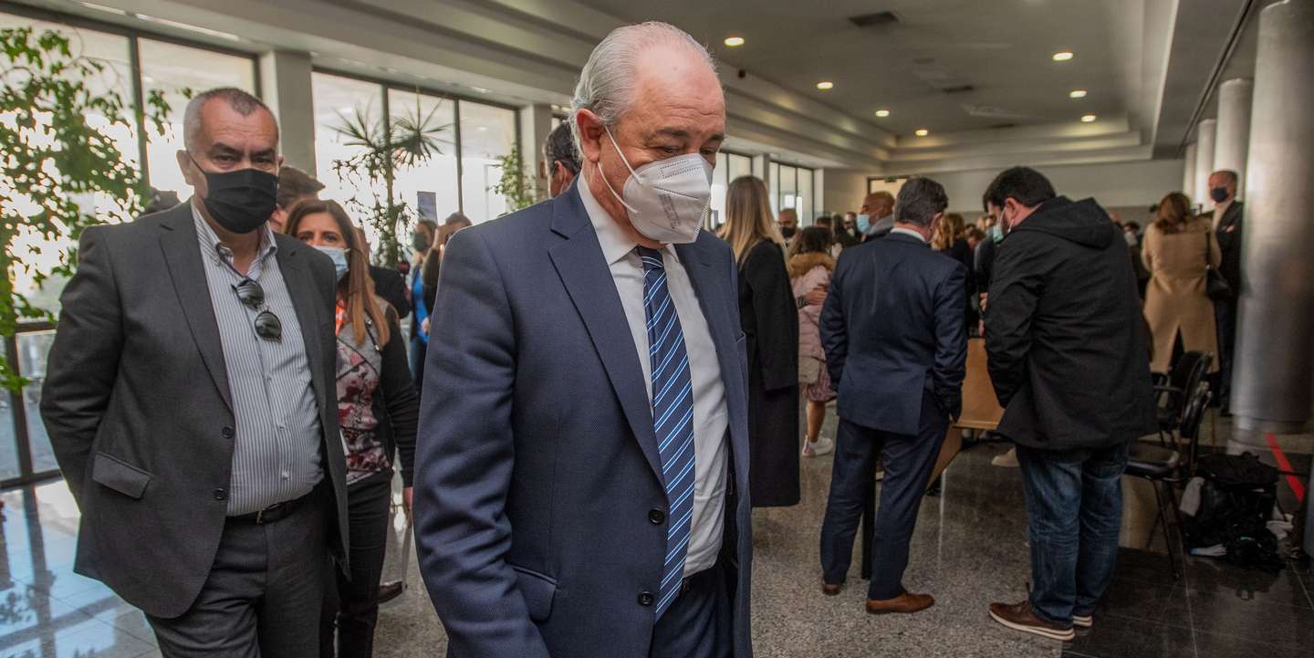 Rui Rio, presidente do Partido Social Democrata (PSD), durante o Conselho Nacional do partido, em Barcelos, para  a análise dos resultados das eleições legislativas e da situação política e decisão sobre processo eleitoral para os órgãos nacionais do Partido, 19 fevereiro 2022. RICARDO CASTELO/LUSA