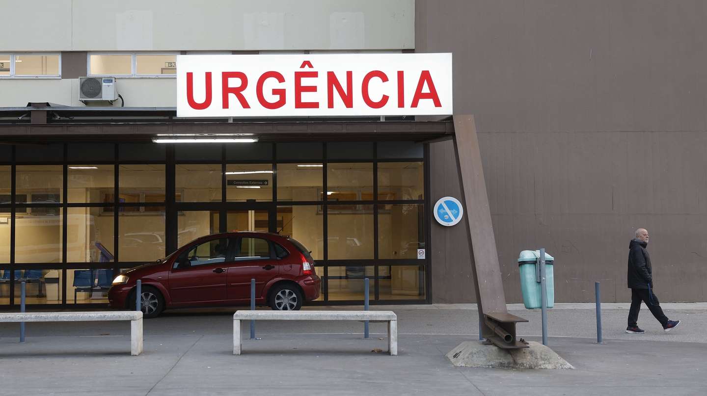Serviço de urgência do Hospital de Abrantes, Centro Hospitalar Médio Tejo (CHMT), em Abrantes, 28 de dezembro de 2023. ANTÓNIO PEDRO SANTOS/LUSA