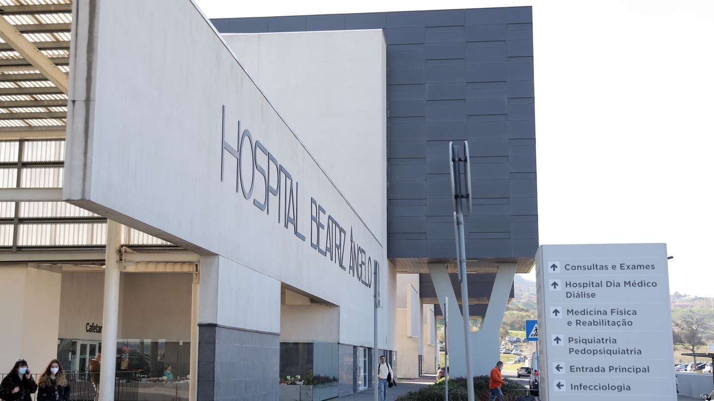 Hospital  Beatriz Ângelo, Loures, 18 de janeiro de 2022. ANTÓNIO COTRIM/LUSA