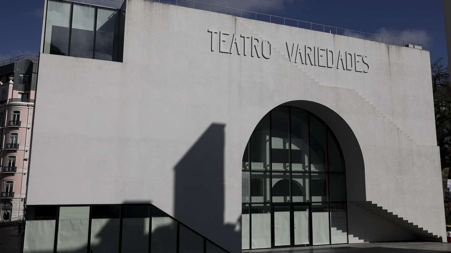 Fachada do Teatro Variedades, Lisboa, 14 de março de 2024. CARLOS M. ALMEIDA/LUSA