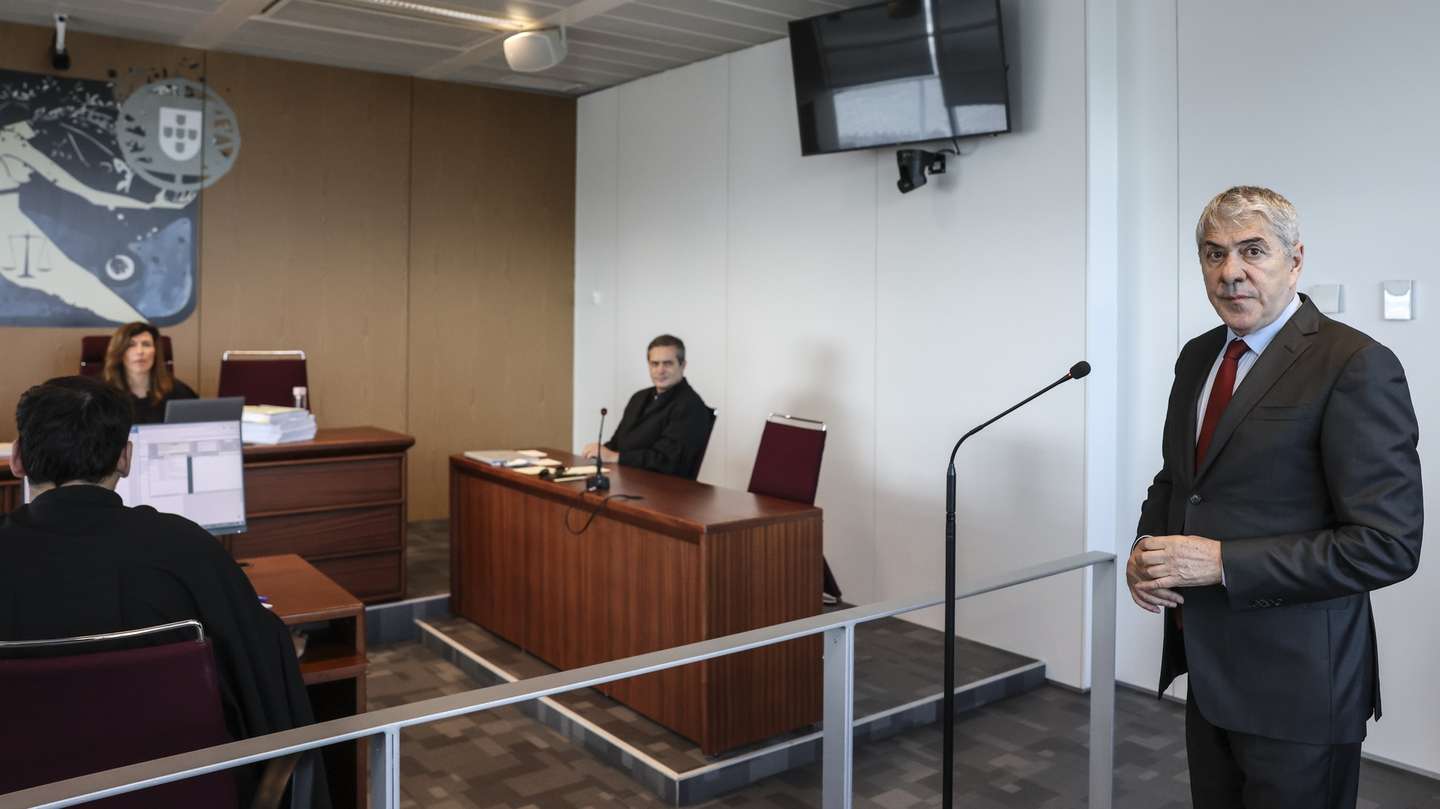 Former Portuguese Prime Minister Jose Socrates, main defendant in the Operation Marques corruption case, at the Lisbon Central Criminal Court,  during the trial in the case brought by former Prime Minister José Sócrates against the Portuguese State, in Lisbon, Portugal, 14 May 2026. Socrates and 20 other suspects in Operation Marques are to stand trial, more than a decade after the case accusing the former PM of corruption came to light.  ANTONIO COTRIM/ LUSA