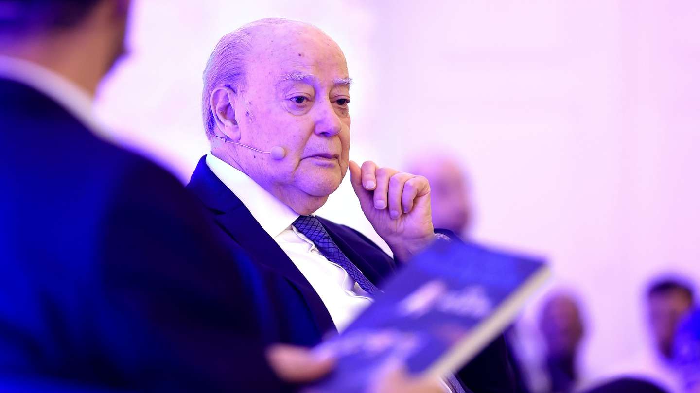 Jorge Nuno Pinto da Costa, ex-presidente do FC Porto durante o lançamento do seu livro “Azul até ao Fim”, no Centro de Congressos da Alfândega do Porto, 27 de outubro de 2024. JOSÉ COELHO/LUSA