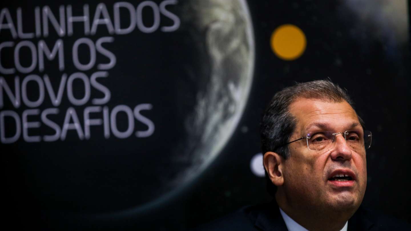 O presidente da ANACOM, João Cadete de Matos, durante a conferência de imprensa para a apresentação do regulamento do leilão do 5G, em Lisboa, 05 de novembro de 2020. NUNO FOX/LUSA