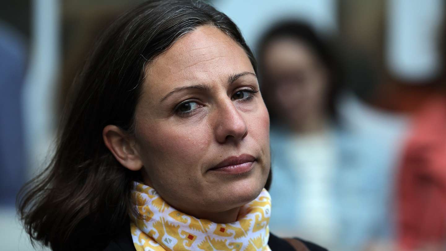 A presidente da Federação Nacional dos Médicos (FNAM), Joana Bordalo e Sá, durante uma manifestação junto ao 2.º Simpósio da Organização Mundial de Saúde dedicado ao futuro digital, no Porto, 05 de setembro de 2023. ESTELA SILVA/LUSA