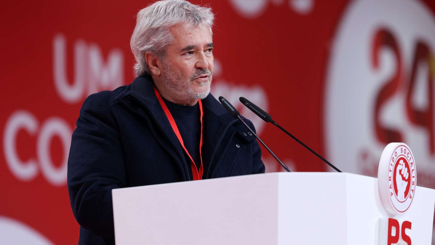 Álvaro Beleza intervém no XXIV Congresso Nacional do Partido Socialista (PS), na Feira Internacional de Lisboa, 06 de janeiro de 2024. MIGUEL A. LOPES/LUSA