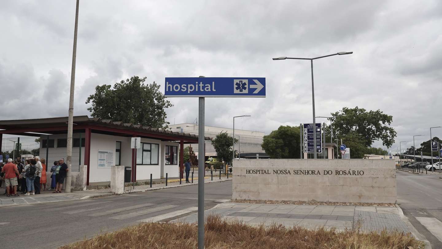 Hospital  Nossa Senhora do Rosário, no Barreiro, Setúbal, 12 de julho  de 2025. ANTÓNIO COTRIM/LUSA